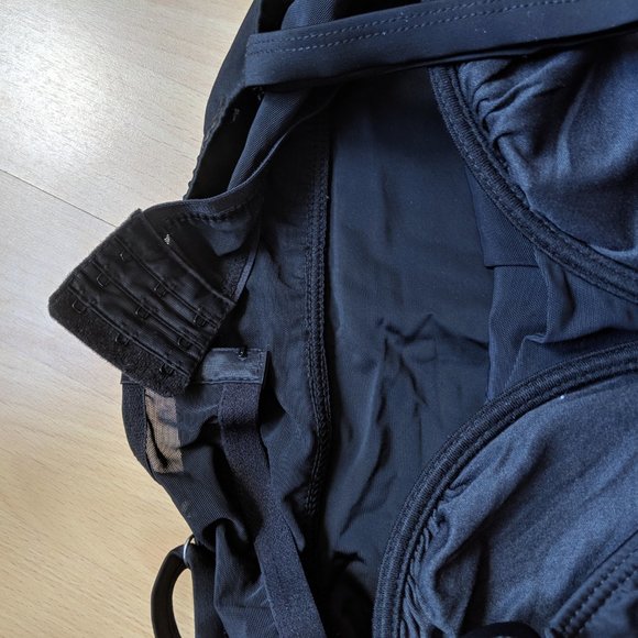 Plus Sized Swimsuit - One Piece with Skirt - Picture 4 of 5